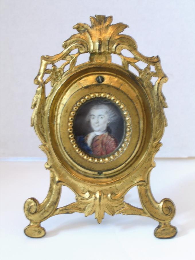 Miniature Portrait Painting-18th Century