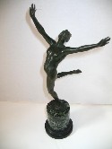 Art Deco Bronze Figure-Signed Austria 1920's
