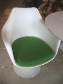 Matching Knoll Chairs/Original Lime Green Fabric